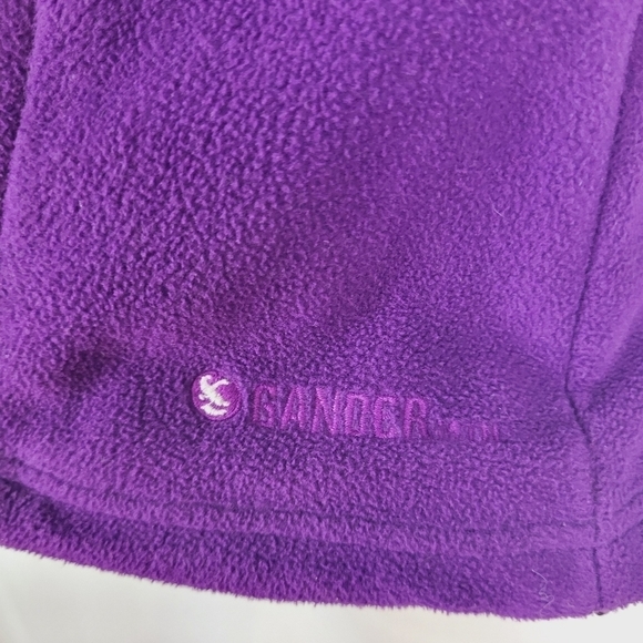 Gander Mountain Purple Fleece Vest Women's Size‎ Large Vintage Zipper Sleeveless - Picture 3 of 9